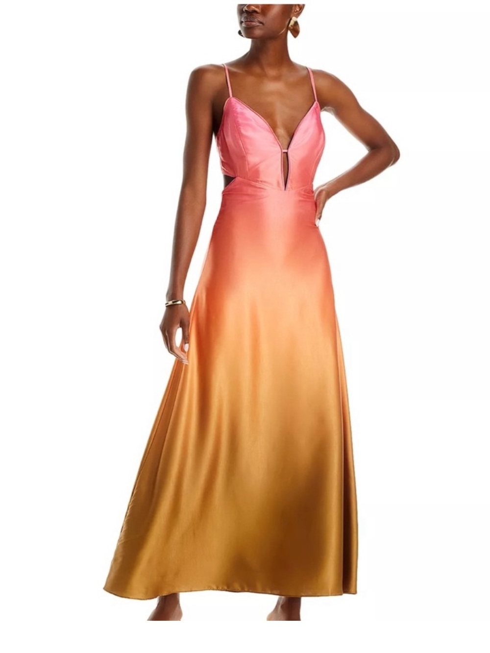 Bardot Karlotta Ombre Slip Dress